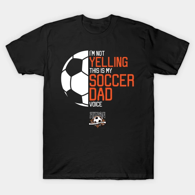 ASL Soccer Dad Voice Shirt