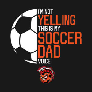 Rebels Soccer Dad Voice Large